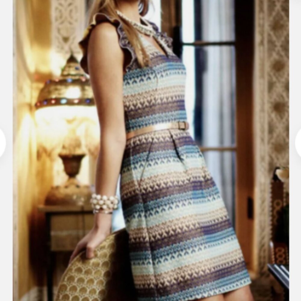 Anthropologie Tabitha Teahouse Dress Sz 2